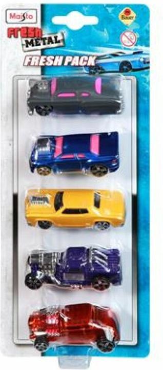 Produktbild Maisto Toys - Fresh Metal 5-er Set Modellautos (assortiert - 1 Pack)