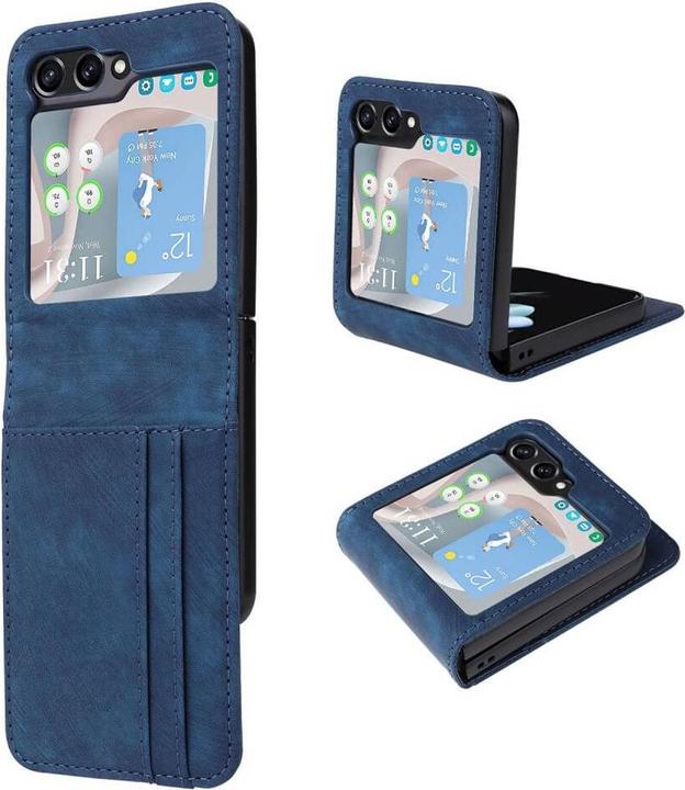 Produktbild Cover-Discount Galaxy Z Flip6 - Pratkische Hülle mit Kartenfächern (Samsung Galaxy Z Flip6)