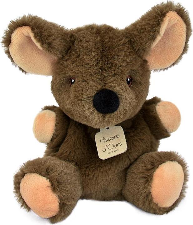 Image du produit Doudou et Compagnie Présentoir enfants animaux assortis (15 cm)