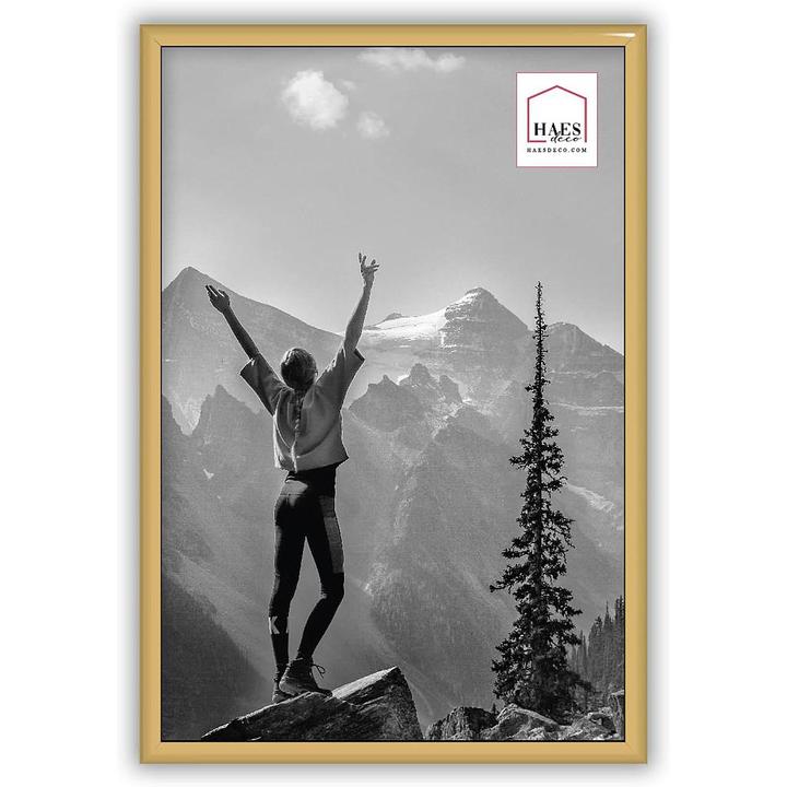 Produktbild Haes Deco Deco Kunststoff-Fotorahmen 20x30 cm EF4G Easy Frame Gold