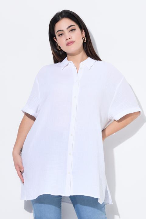 Immagine prodotto Angel of Style Bluse, oversized, Musselin, Auge auf dem Rücken (48)