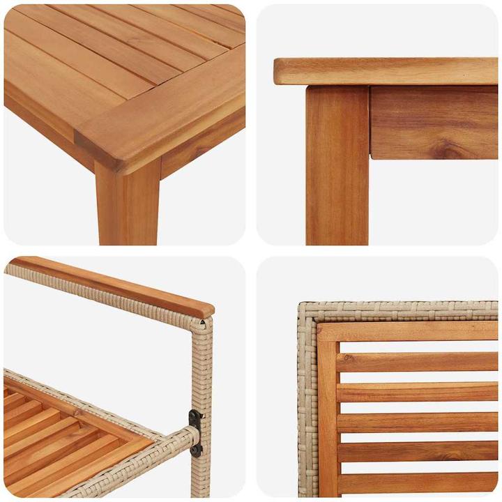 Actual product image vidaXL Garden furniture (90 x 90 x 75 cm)