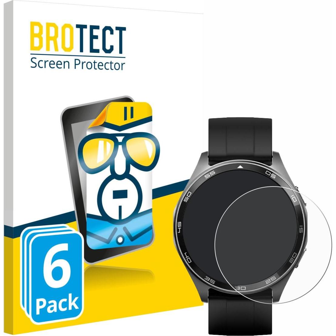 BROTECT Schutzfolie Displayschutz Displayschutzfolie Folie Klar Transparent, Smartwatch Schutzfolie, Transparent