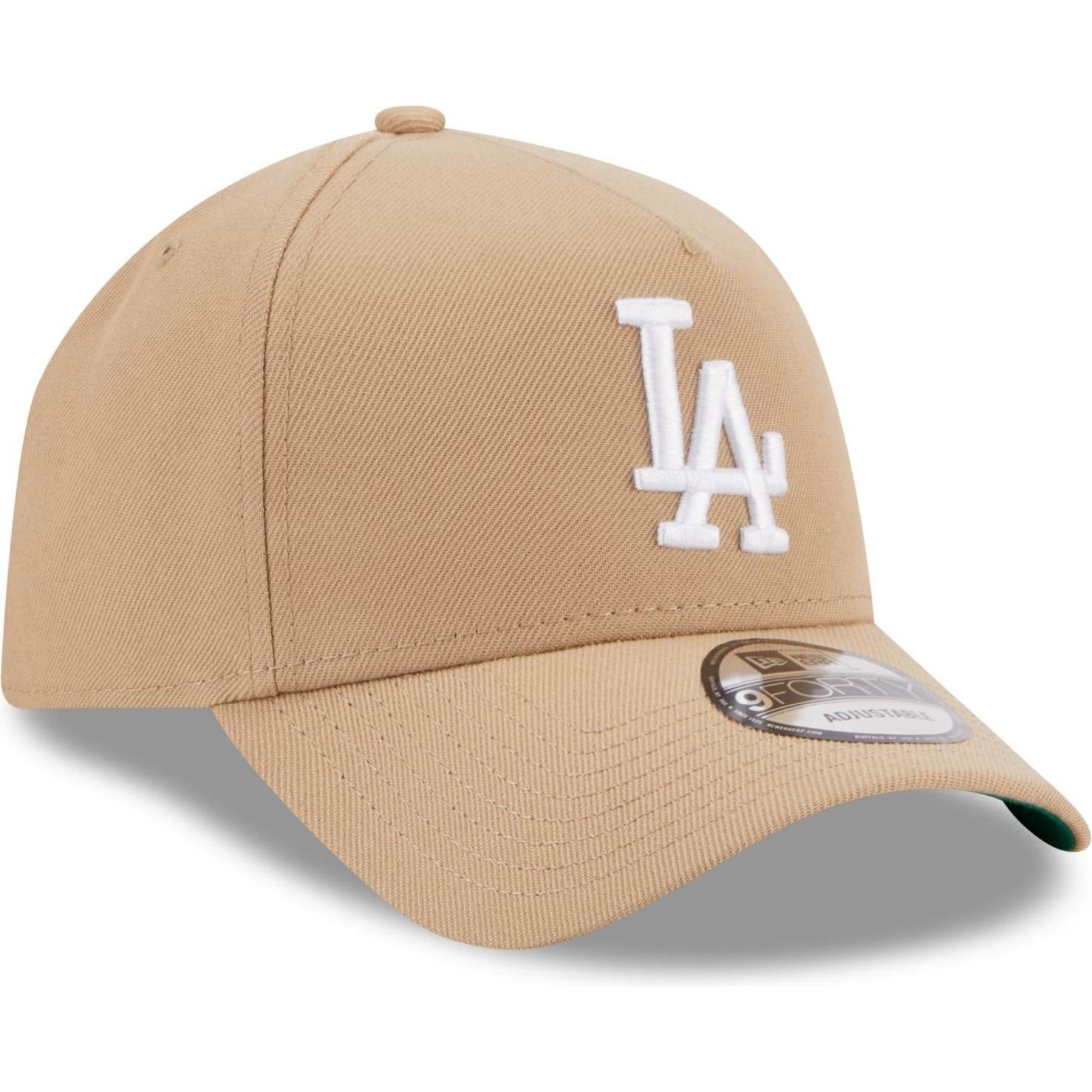 New Era, Herren, Cap, 9Forty A-Frame Cap - Los Angeles Dodgers camel, Beige, (One Size)