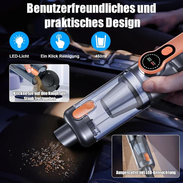 Produktbild Botatio Akkustaubsauger mit HD-Display