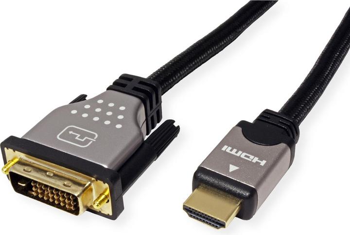 Actual product image Roline DVI — HDMI (Typ A) (3 m)