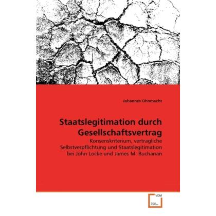 Staatslegitimation durch Gesellschaftsvertrag, Fachbücher