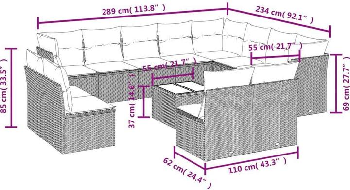 Immagine prodotto vidaXL Clover