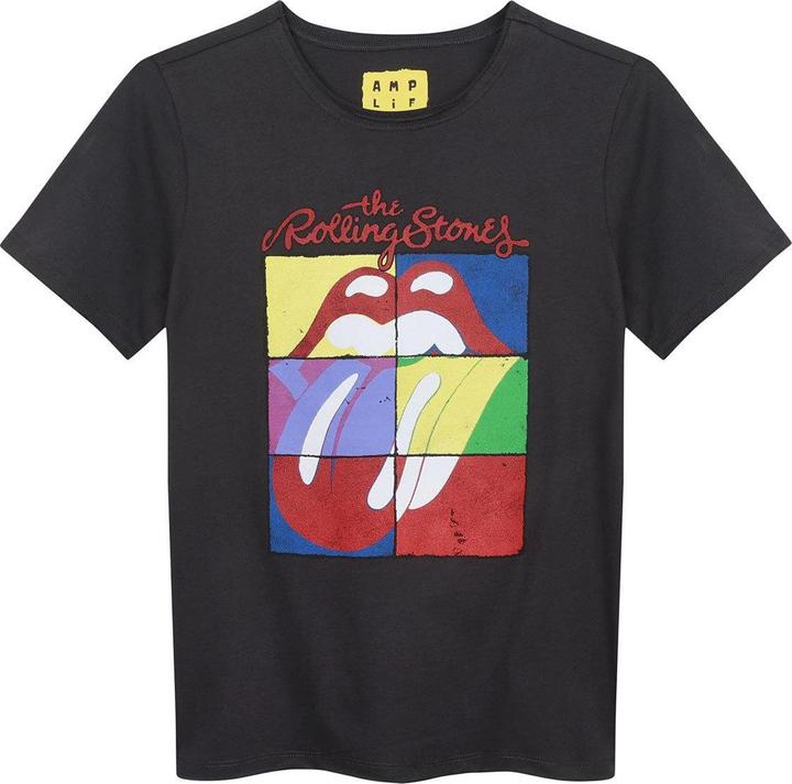 Produktbild Amplified Quadratische Zunge The Rolling Stones TShirt (146, 152)