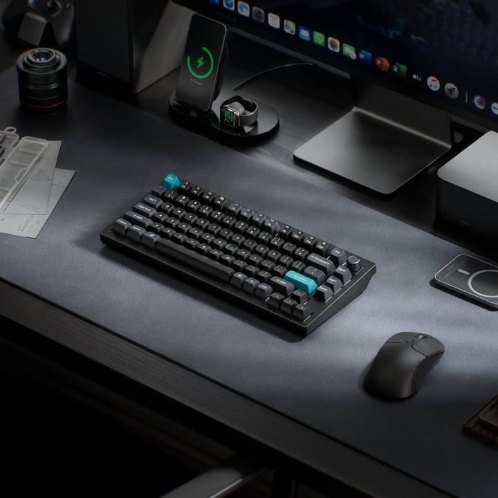 Actual product image Keychron KEYBOARD WRL Q1 ULTRA/BLACK Q1U-M4 (US, Cable, Wireless)