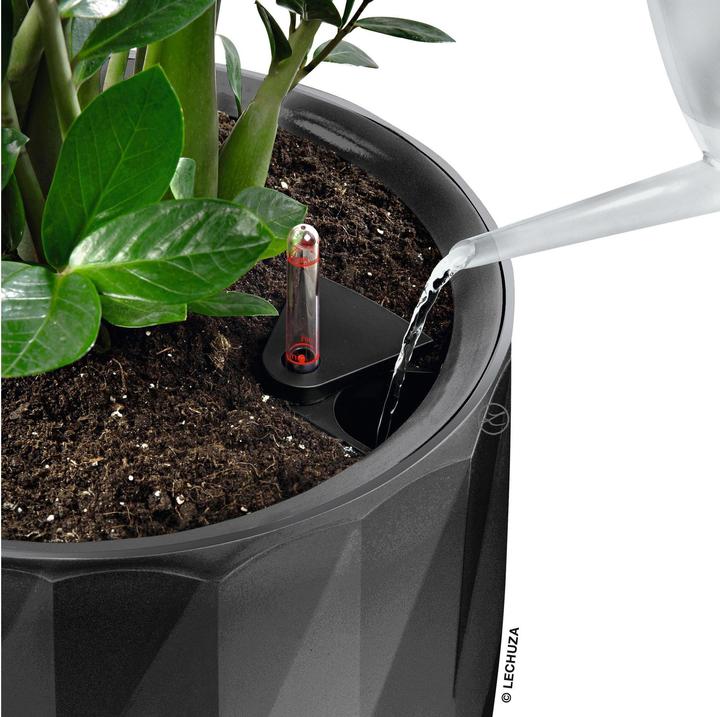 Actual product image Lechuza DIAMANTE Premium metallic (40 cm)