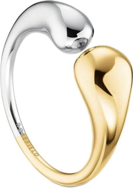 Rosefield - Stylish bicolor ring for women Dome JRDD50D - Circuit: 52 mm