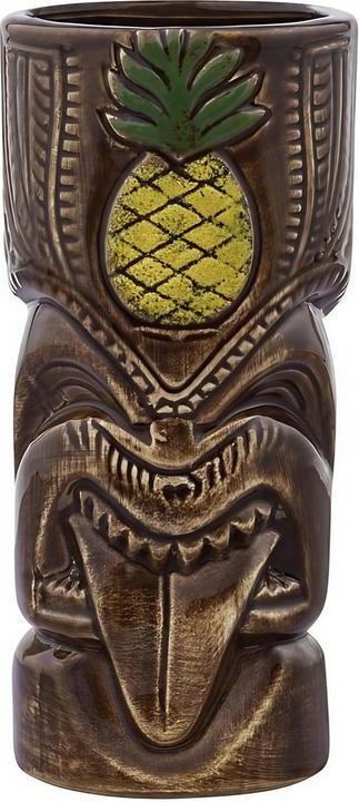 Immagine prodotto Ich-zapfe Tiki Mug, Tiki Mug - Anaface, ananas, 550 ml (550 ml, 1 x)