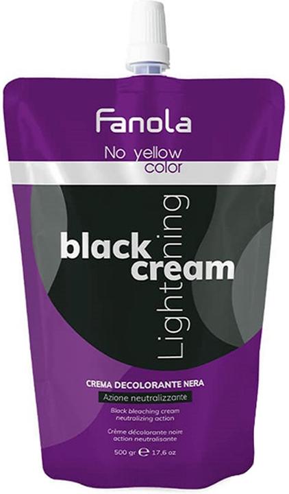 Fanola Black Lightening Cream 500 g (Schwarz)