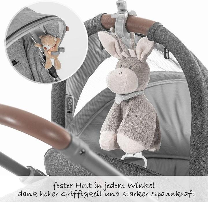 Actual product image Zamboo Kinderwagen-Ersatzteile Kinderwagen-Klammern 6 Stück