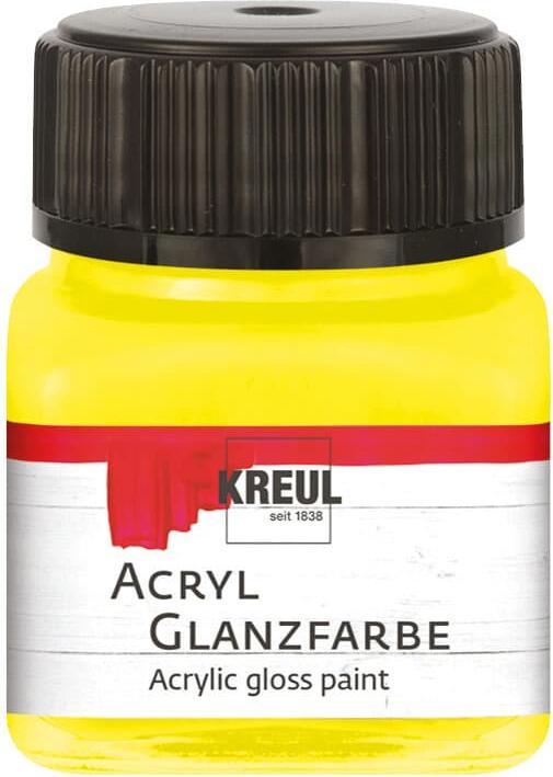 Actual product image Kreul Gloss varnish 20ml (Light yellow, 0.02 l)