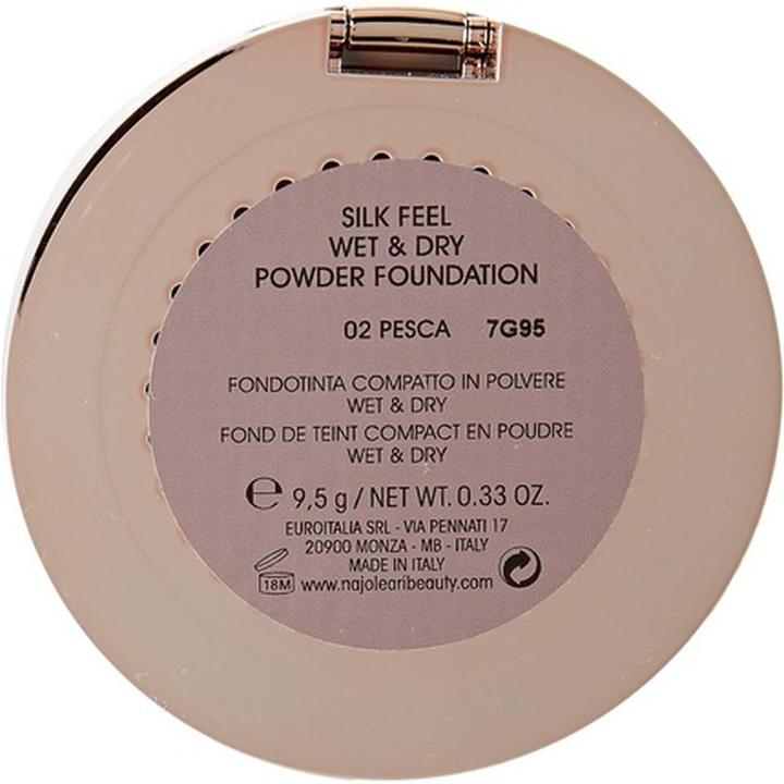 Produktbild Naj Oleari Silk feel Wet & dry Powder Foundation (02 Peach)