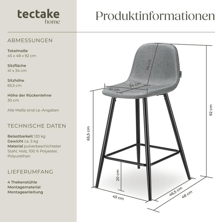 Actual product image tectake Willow