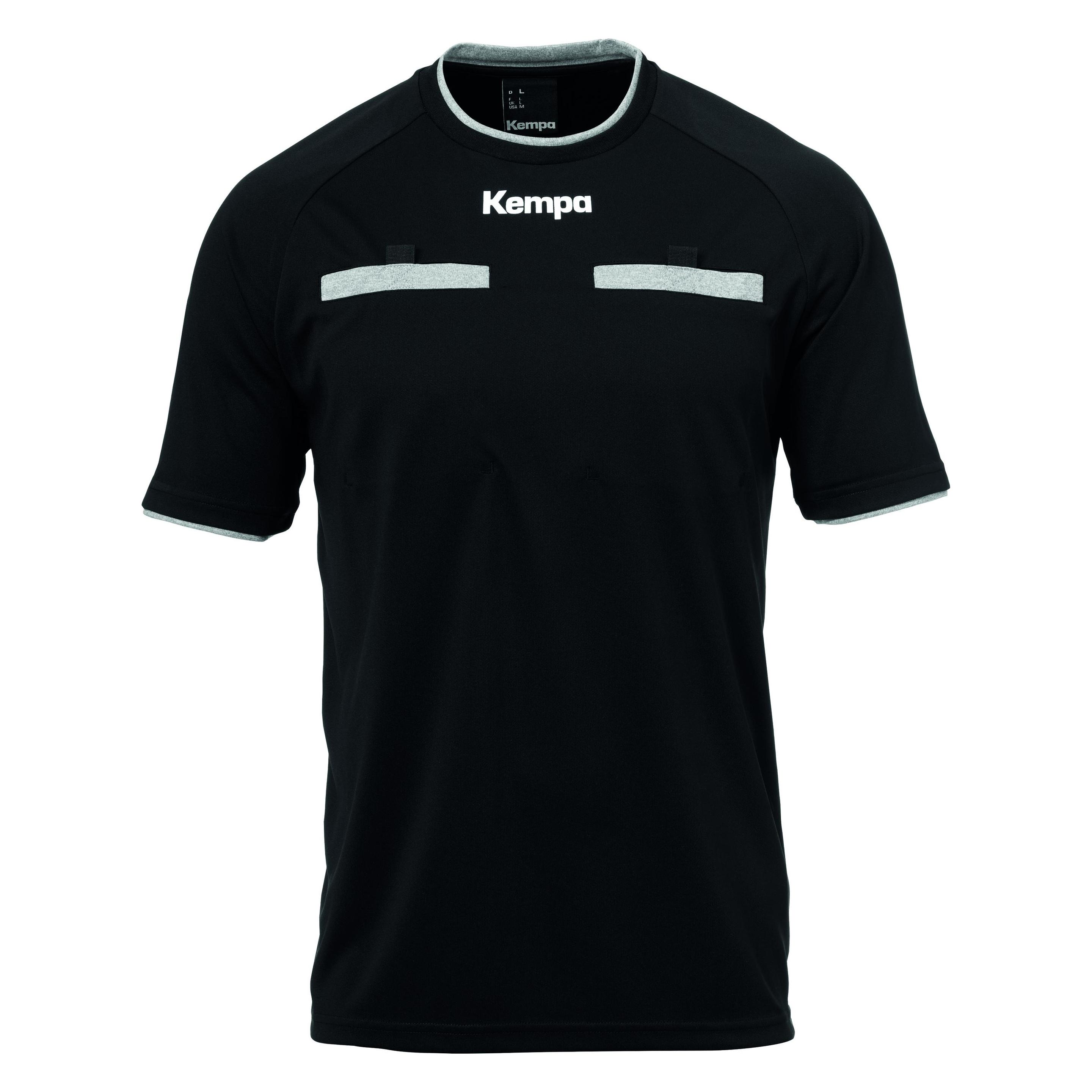Kempa, Herren, Sportshirt, Schiedsrichter Trikot (3XL), Schwarz, 3XL