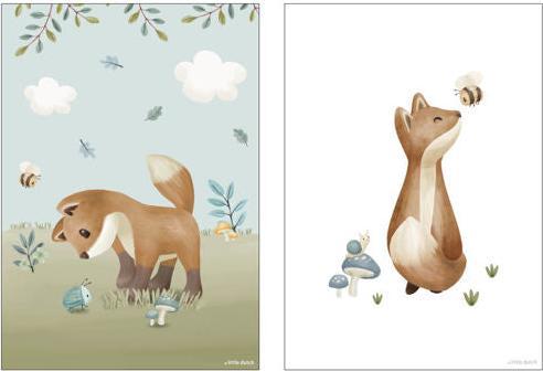 Little Dutch Poster Forest Friends - A3 (A3)