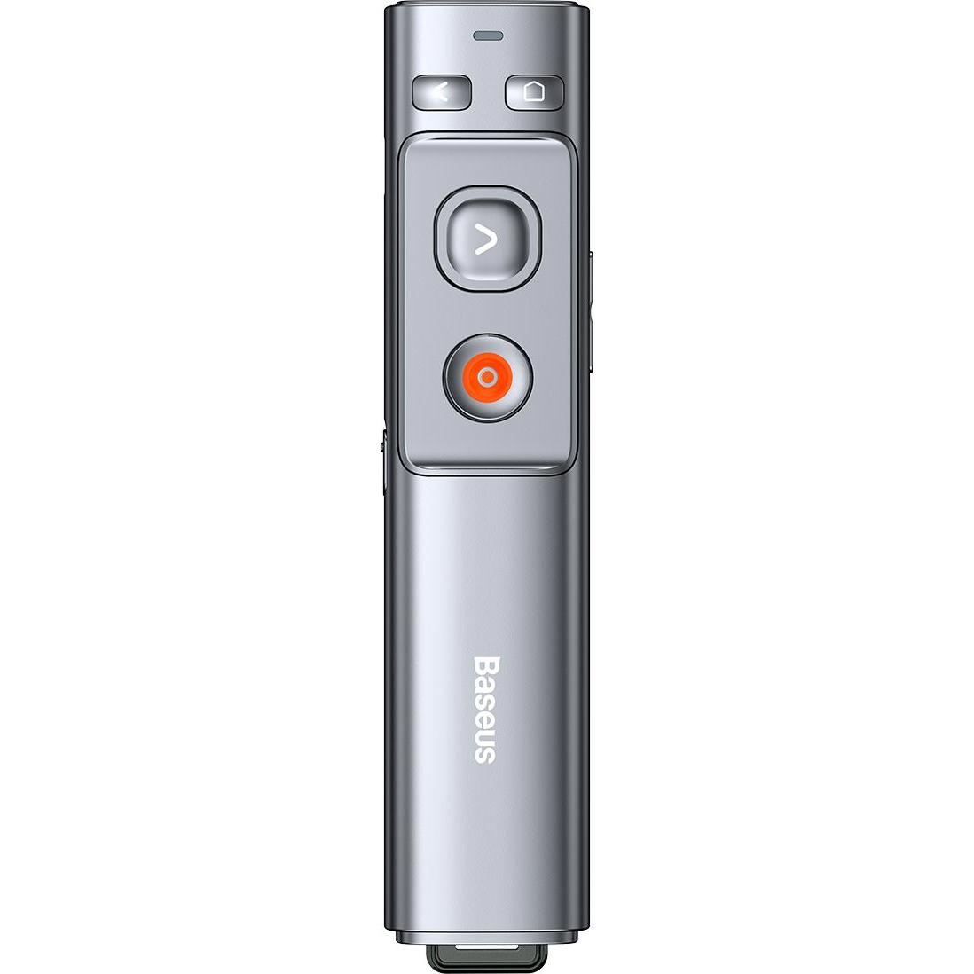 Thumbnail - Baseus, Presenter, Orange Dot Wireless Presenter (Red Laser)(Charging) Grey