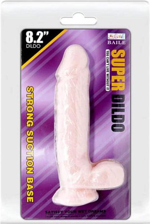 Productafbeelding Baile SUPER DILDO 8,2' Zuigvoet