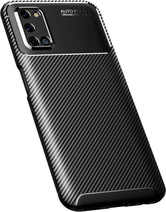 Actual product image Screenguard Oppo A52 / A72 Cover Carbon Design TPU Case (Oppo A52, Oppo A72)