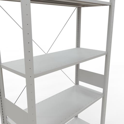 Actual product image Schulte Lagertechnik MULTIplus85 basic racking system with cross braces