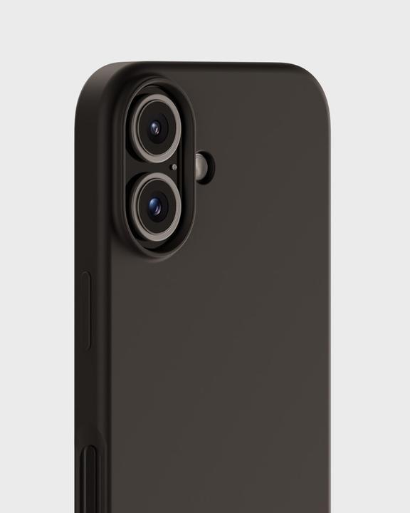 Produktbild Holdit Silikonhülle iPhone 16 Schwarz (Apple iPhone 16)