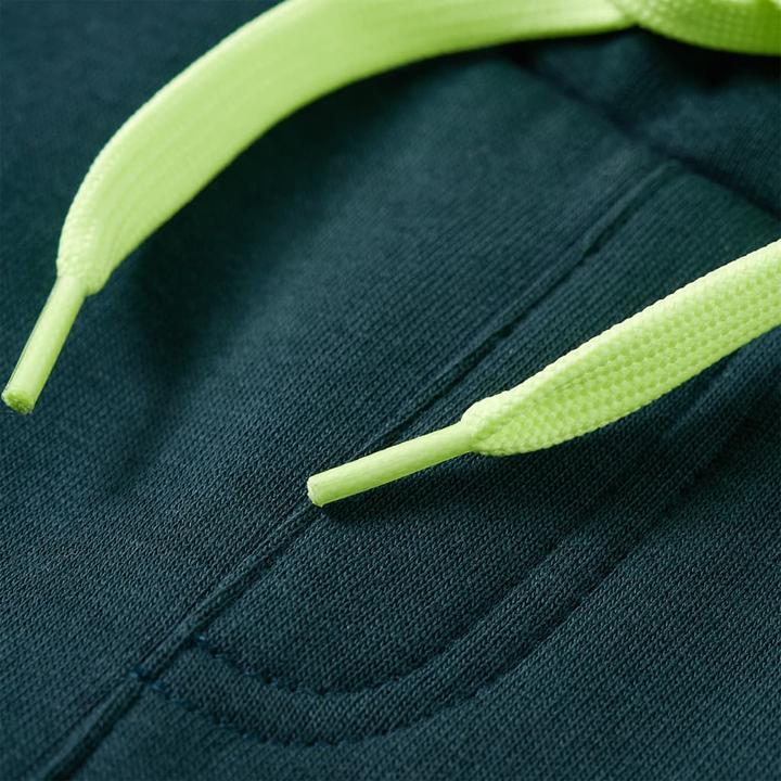 Produktbild VidaXL Kinder-Trainingshose mit Kordelzug Moosgrün 140,Farbe (140)