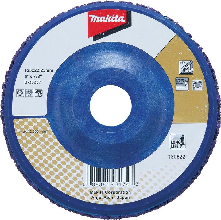 Actual product image Makita Cleaning disc LL 125mm