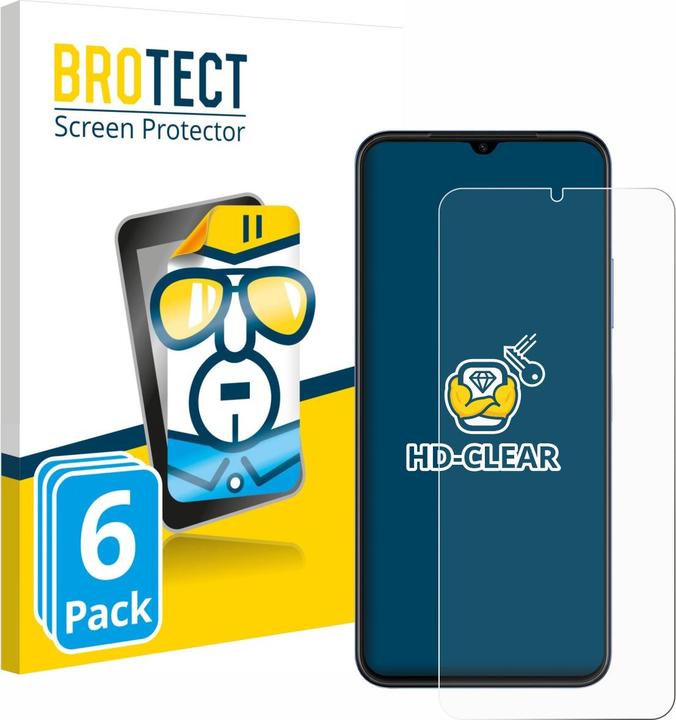 Productafbeelding BROTECT Schutzfolie Displayschutz Displayschutzfolie Folie Klar Transparent (6 Stuk, Huawei Nova Y61)