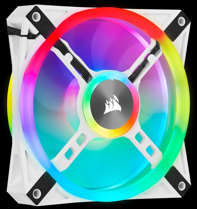Actual product image Corsair iCUE QL120 RGB (120 mm, 3 x)