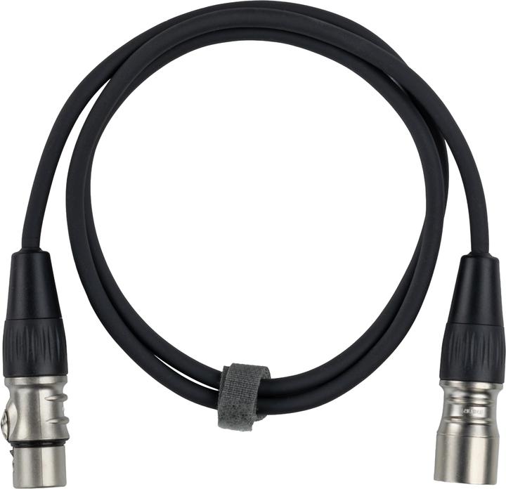 Actual product image Fuj Tek XLR Male to Female Microphone Cable, 3m, Black (3 m, XLR Cables)