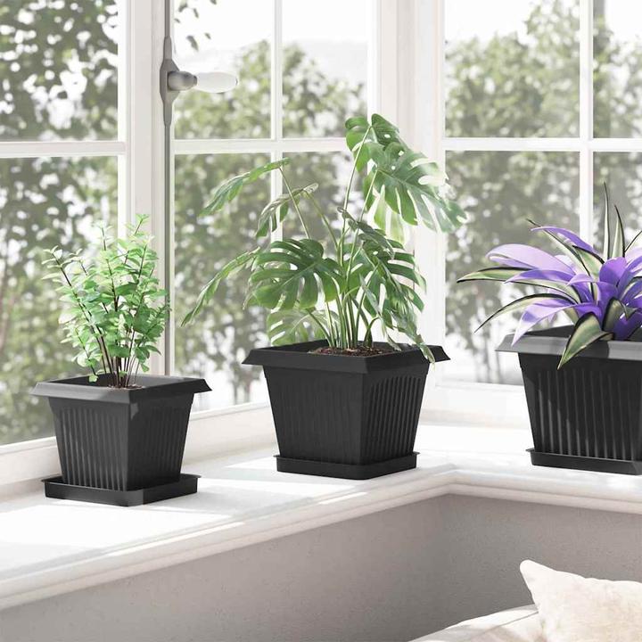 Produktbild vidaXL Quadratischer Blumentopf