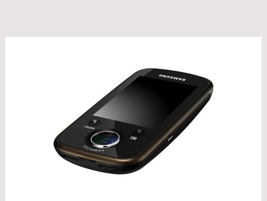 Actual product image Samsung HMX-E10, FullHD, Flash, Touchscreen, Pocket, Black (1 x)