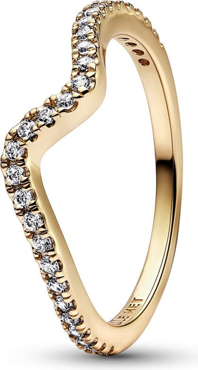 Produktbild Pandora Funkelnde Welle Ring (58)