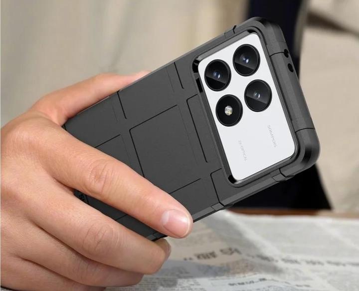 Actual product image Screenguard Xiaomi Poco F6 Pro Rugged Shield Cover (Xiaomi Poco F6 Pro)