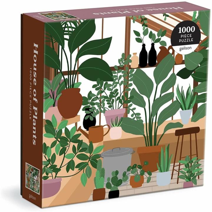 Abrams & Chronicle House of Plants 1000 Piece Puzzle in Square Box (1000 Teile)