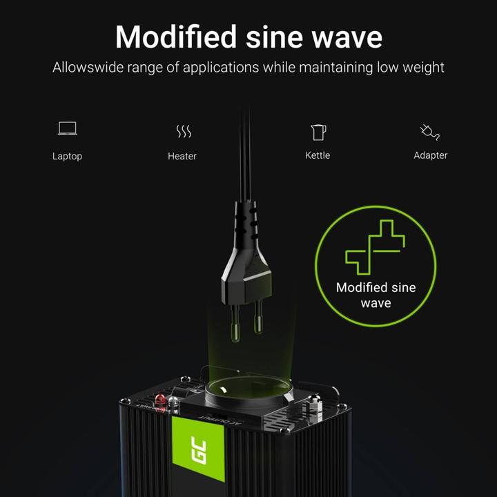 Immagine prodotto GreenCell Inverter per auto di tensione