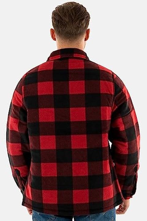 Produktbild Thermohemd Portland rot/schwarz, Gr. S (S)