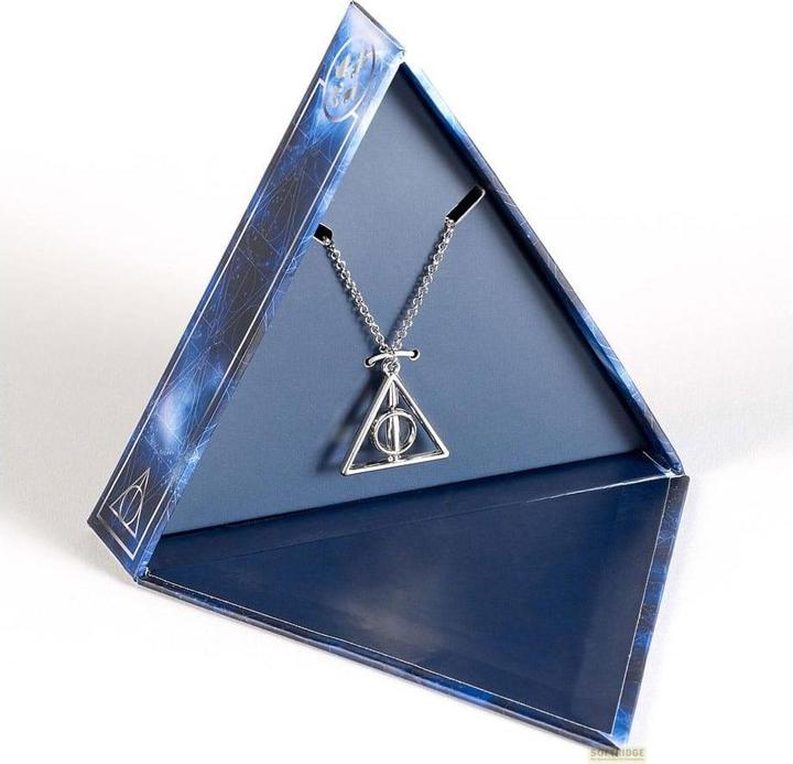 Immagine prodotto Carat Harry Potter Deathly Hallows Gift Box with Spinning Deathly Hallows Necklace (3% Rame, 4% di alluminio, Lega di zinco - 93% di zinco)