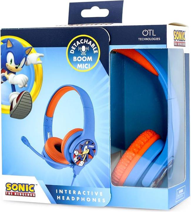 Produktbild OTL Junior Interactive headphones - SEGA Sonic the Hedgehog (SH0907)