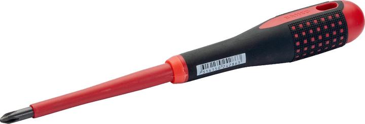 Produktbild Bahco BE-8620S - ERGO Isolierter Schraubendreher für Phillips-Schrauben mit 3-Komponenten-Griff, V (Phillipps-Kreuzschlitz (PH))