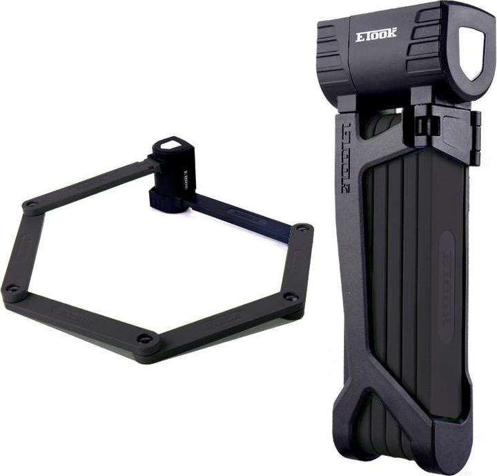 Image du produit Mobygo Cadenas pliable ET490, noir (90 cm)