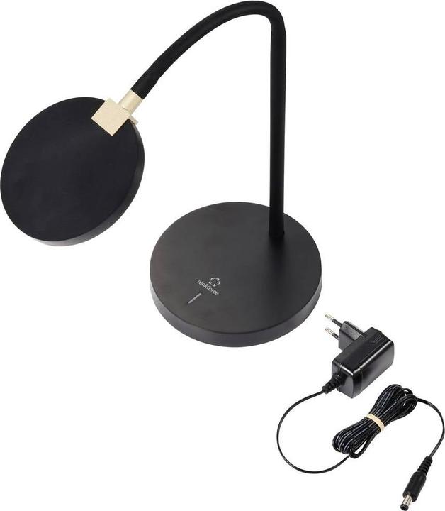 Immagine prodotto Renkforce RF-5734674 Lampada da tavolo 4,3 W Nero (580 lm)