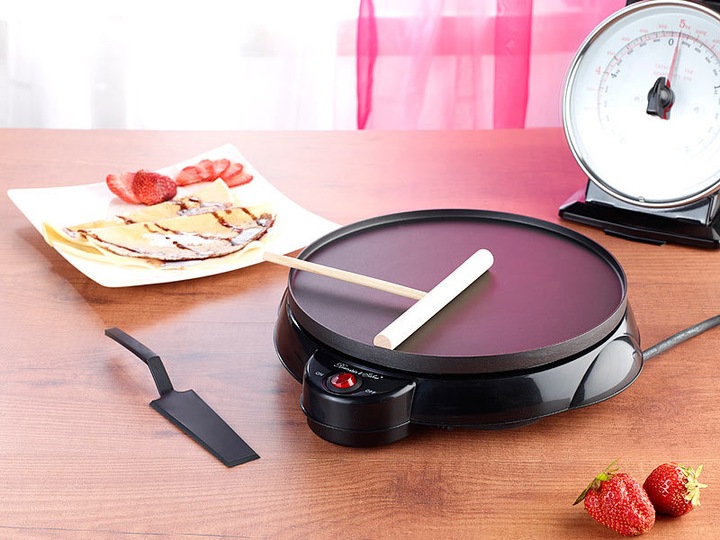 Produktbild Rosenstein & Söhne Elektrischer Medium-Crêpes-Maker