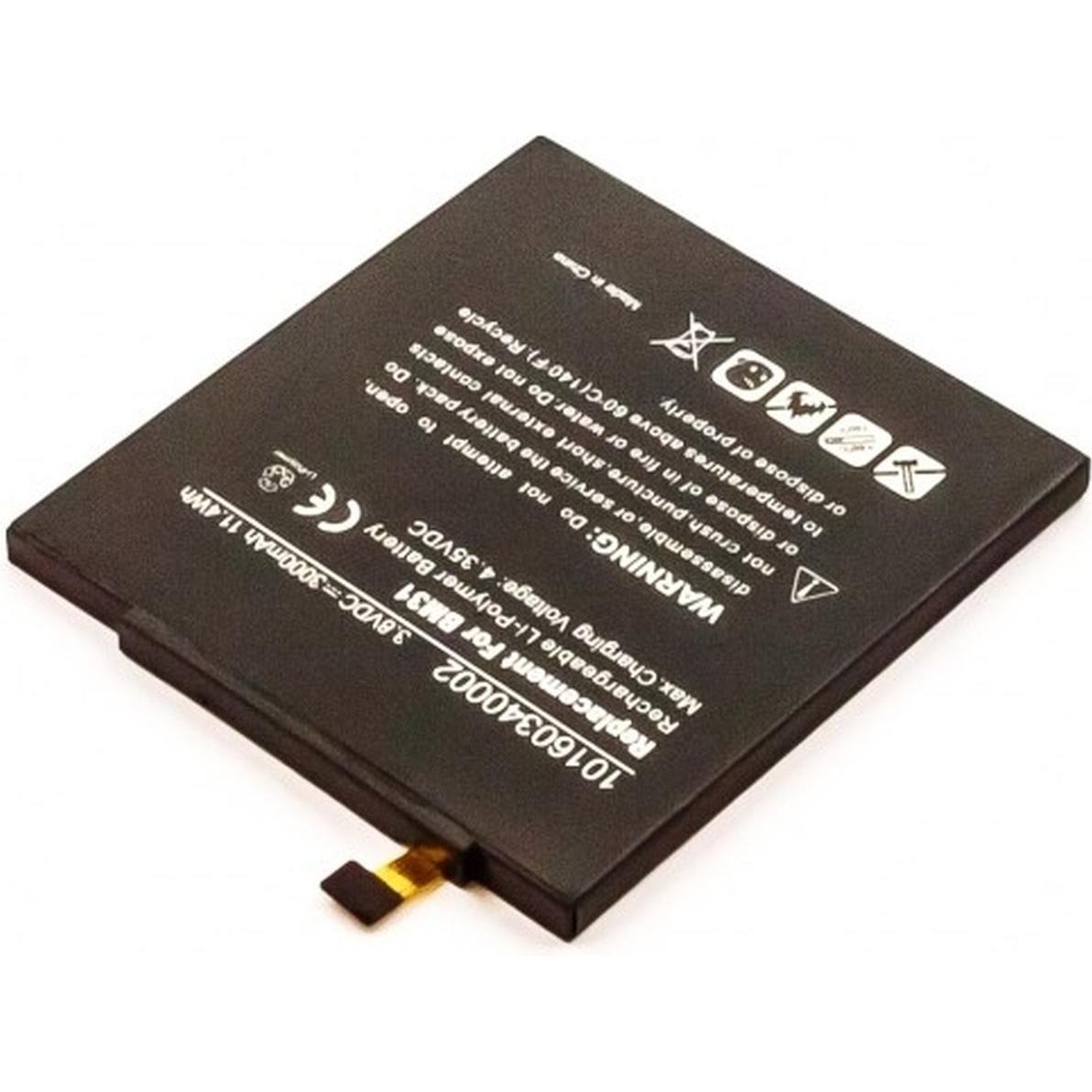 AGI Akku kompatibel mit Xiaomi M3 - Akku - 3.000 mAh, Smartphone Akku