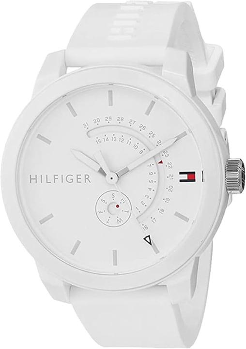 Tommy Hilfiger Orologio Analogico al Quarzo Unisex con Cinturino in Silicone (Analoog horloge)