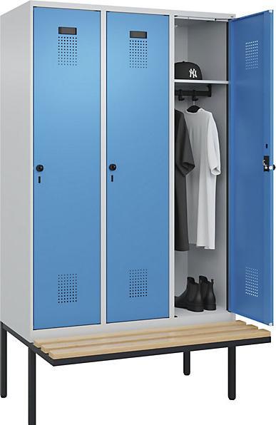 Light blue RAL 5012, Light grey RAL 7035